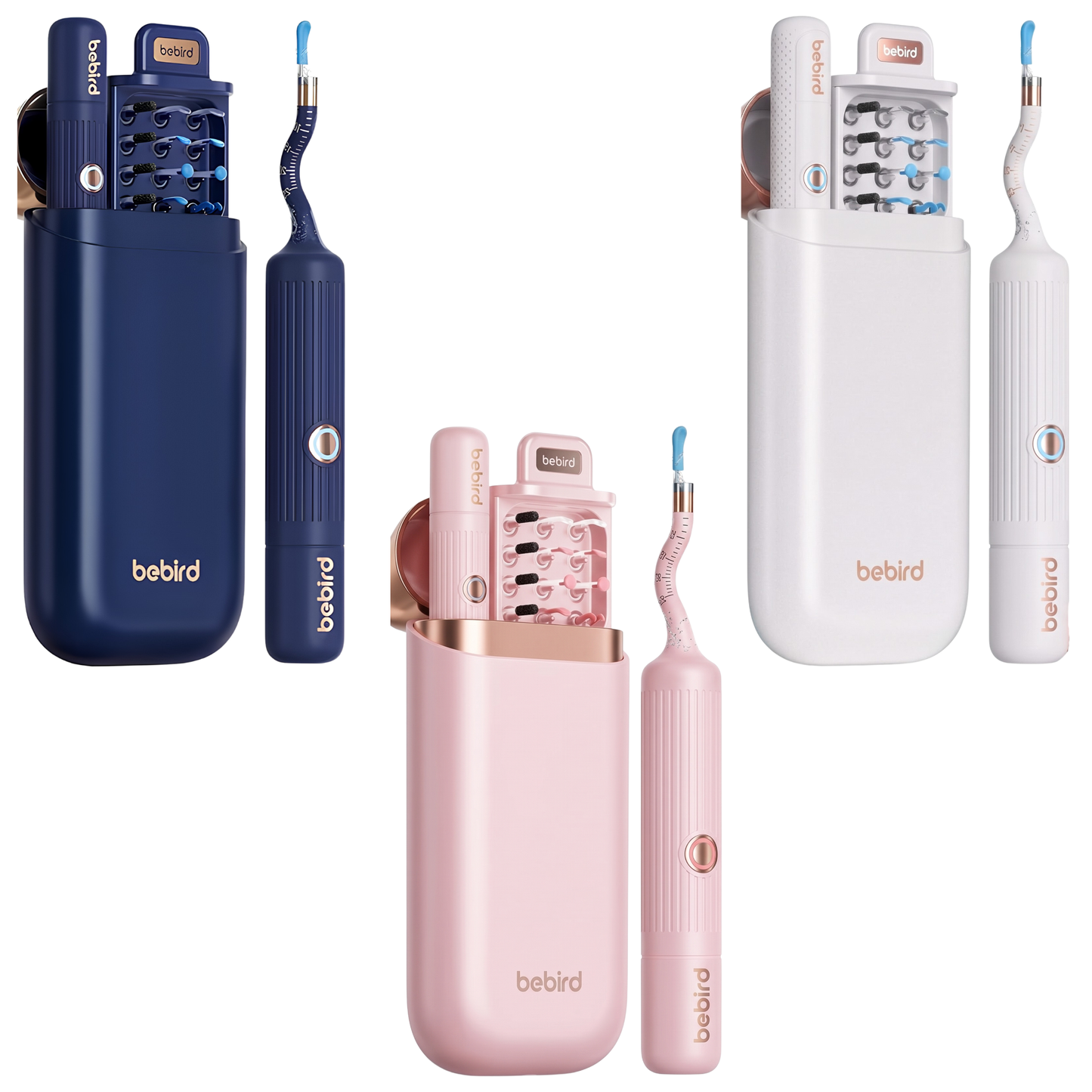 EarVision Pro - Nettoyeur d'oreille intelligent à caméra HD x1