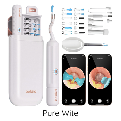 EarVision Pro - Nettoyeur d'oreille intelligent à caméra HD x1