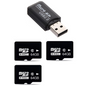 VigilCam - 64GB Micro SD Card Pack + USB Micro SD Card Reader
